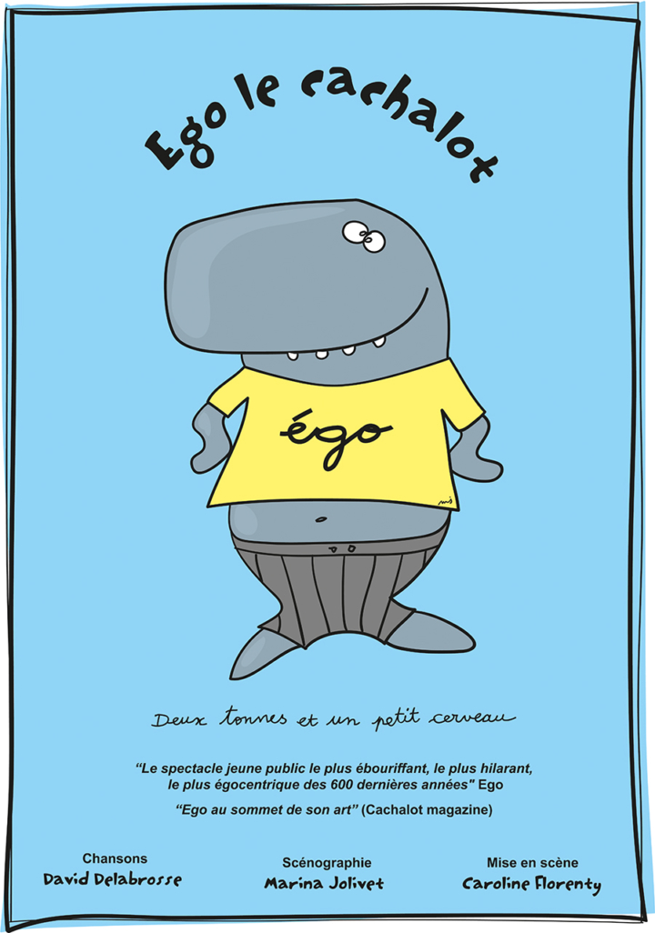 Affiche Ego le Cachalot : le concert pour enfants