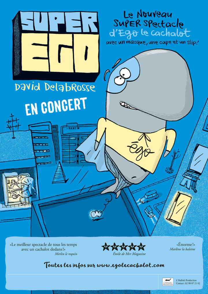 Affiche Super Ego le Cachalot